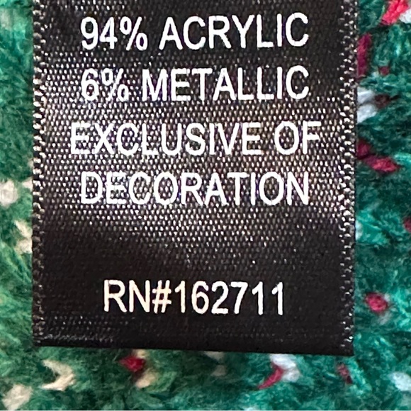 Blizzard Bay “Happy Liftmas” Ugly Christmas men’s festive Sweater size small - Picture 7 of 11